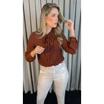 Camisa Feminina Manga Longa - Cod: 245 - Marssala