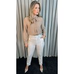 Camisa Feminina Manga Longa - Cod: 245 - Nude