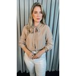 Camisa Feminina Manga Longa - Cod: 245 - Nude