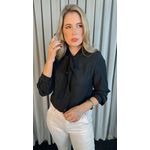 Camisa Feminina Manga Longa - Cod: 245 - Preto