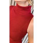 Blusa Básica Em Trico - Marsala - Cod 243