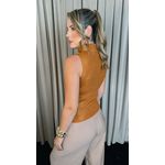 Blusa Básica Em Trico - Caramelo - Cod 243