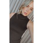 Blusa Básica Em Trico - Preto - Cod 243