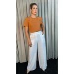 Blusa Feminina Bordada Elegância e Delicadeza em Cada Detalhe - Terracota - Cod 239