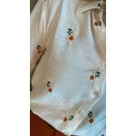 Camisa Feminina Manga Longa Bordada - Cod: 219 - Branco