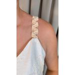 Blusa Feminina Regata Bordada - Branca - Cod 539