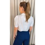Blusa Feminina Delicada Bordada - Branca - Cod 554