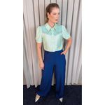 Blusa Feminina Delicada Bordada - Verde - Cod 554