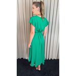 Vestido Feminino Longo - Verde - Cod 545 