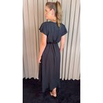 Vestido Feminino Longo - Preto - Cod 545