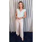 Blusa Feminina Bordada Delicada Regata - Verde - Cod 556