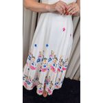 Vestido Feminino Longo Estampado - Cod 546