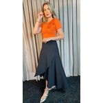 Saia Transpassada Feminina - Preta -Cod 337