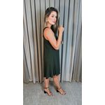 Vestido em Malha Trapezio - Verde