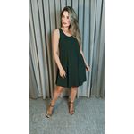 Vestido em Malha Trapezio - Preto