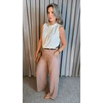 Blusa Classica e Elegante Gola Plisada - Verde - Cod 187