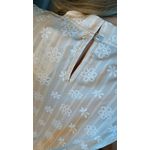 Blusa Classica e Elegante Gola Plisada - Off White - Cod 187