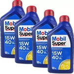 Óleo 15W-40 Mobil Super Semissintético API SL (KIT 4L)