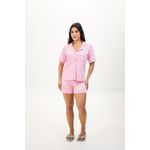 Baby doll Americano Suede Canelado