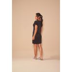 Camisola de liganete lisa com renda