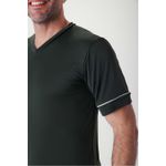 Pijama Masculino de Liganete Lisa com Detalhe de Vivo na Manga