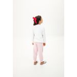 Pijama Longo Feminino Infantil de Doutora em Malha Suede