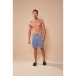 Samba Canção Masculino em Liganete Estampada