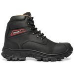 Bota Coturno Adventure Palmilha de Gel Anti Impacto 091 Preto
