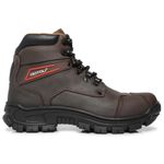 Bota Coturno Adventure Palmilha de Gel Anti Impacto 091 Marrom