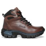 Bota Coturno Adventure Palmilha Anti Impacto 067 Marrom