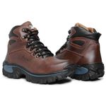 Bota Coturno Adventure Palmilha Anti Impacto 067 Marrom
