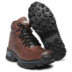 Bota Coturno Adventure Palmilha Anti Impacto 067 Marrom