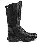 Bota Militar Tatico Cano Alto Anti Picadas De Cobras 4090 Preto
