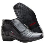 Bota Social Masculino Em Couro Para Trabalho RC Preto