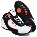 Tênis Basquete Tamanho Grande 45 ao 48 Six Charger 42080 Branco/Laranja