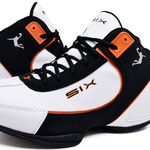 Tênis Basquete Tamanho Grande 45 ao 48 Six Charger 42080 Branco/Laranja