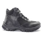 Coturno Militar Preto Operacional De Couro Tático 503 Preto Preto
