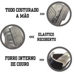 Botina Anti-stress Macia Masculino Preto Elástico 710 Preto