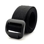 Cinto Tático Militar Plus Size Força Nacional Bope Segurança Airsoft Preto