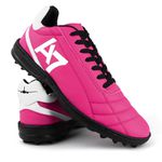 Chuteira Society Profissional Tamanho Grande 33 Ao 48 Rosa Rosa