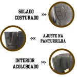 Bota Feminina Montaria Camel Cano Longo em Couro 137 Camel