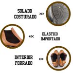 Bota Feminina Chelsea Preto Couro 2026 Preto