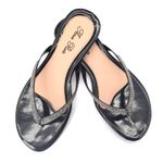 Sandália Feminina Rasteirinha Salto 2 Cm de Dedo 777 Preto