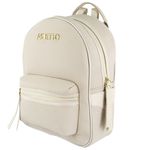 Bolsa Mochila De Costas Arietto Marfim