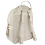 Bolsa Mochila De Costas Arietto Marfim