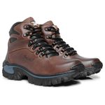 Bota Coturno Adventure Palmilha Anti Impacto 067 Marrom