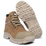 Bota Coturno Adventure Palmilha de Gel Anti Impacto 091 Creme