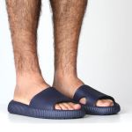 Chinelo Eva Masculino Slide Adulto Nuvem CH202 Marinho