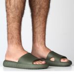 Chinelo Eva Masculino Slide Adulto Nuvem CH202 Militar