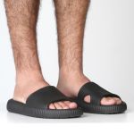 Chinelo Eva Masculino Slide Adulto Nuvem CH202 Preto